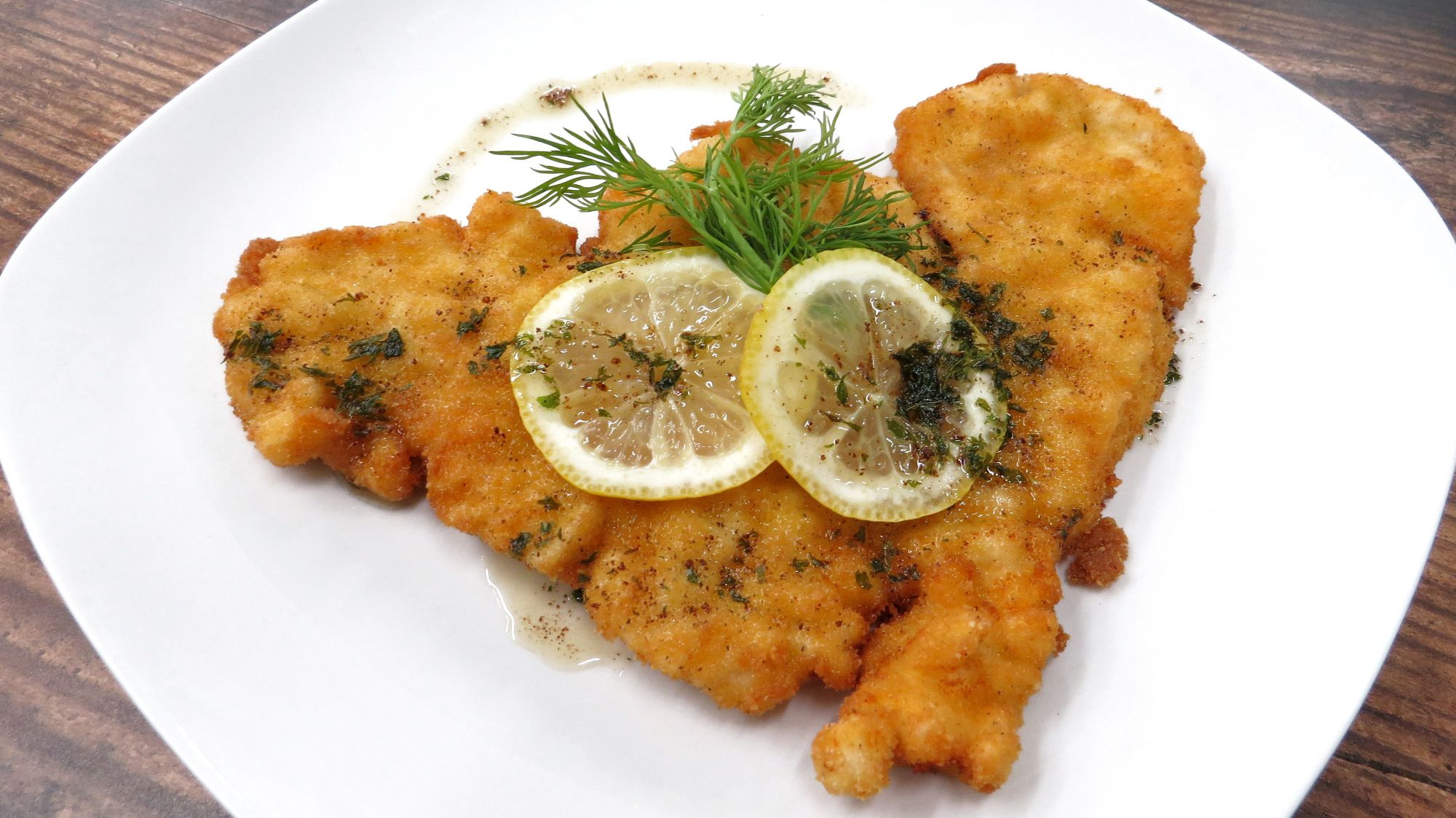 Swordfish Schnitzel, recipe from Euclid Fish Market, fresh fish market in Mentor, Ohio
